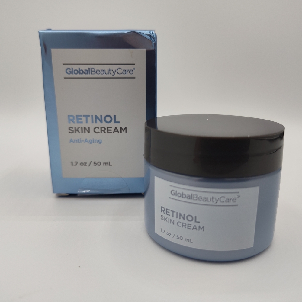 Global Beauty Care Retinol Skin Cream – Anti-Aging Moisturizer 1.7 oz